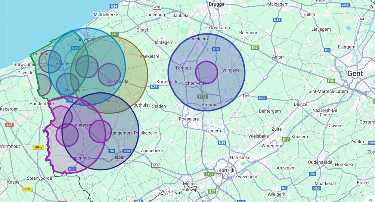Beperkingszone Veurne-Alveringem heeft af te rekenen met 9de uitbraak