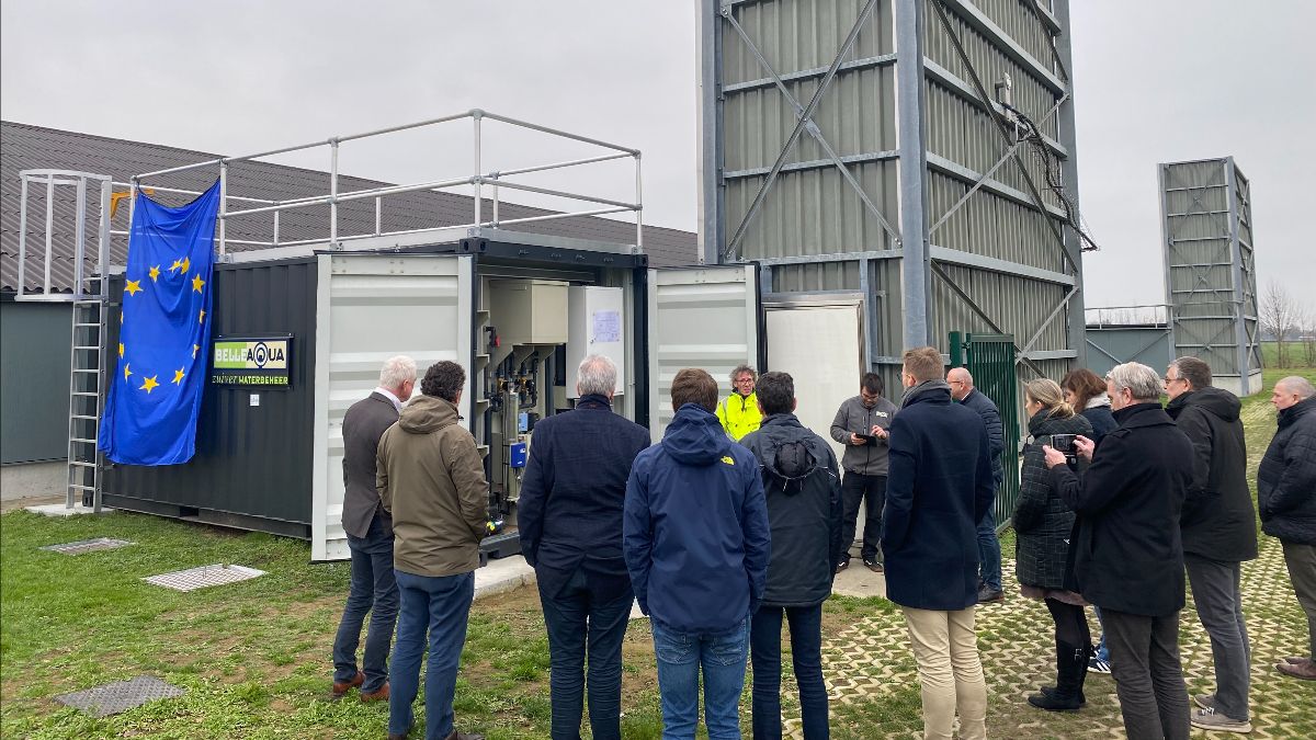 (+) Gesloten watercyclus voor pluimveebedrijven