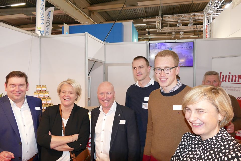 Hoog bezoek op stand Landsbond Pluimvee tijdens geslaagde editie van Agro-Expo