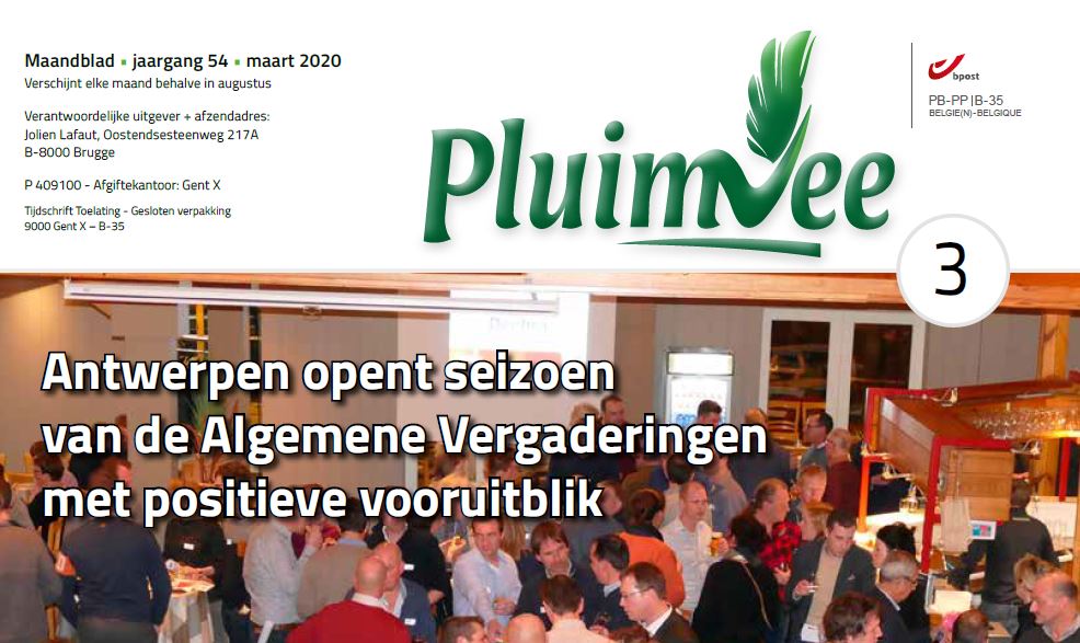 Inhoud komend FEBRUARI nummer Pluimvee