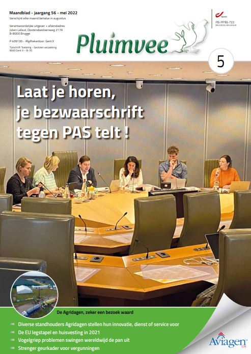 Inhoud komend  MEI nummer Pluimvee 