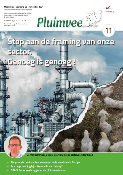 Inhoud komend NOVEMBER nummer Pluimvee