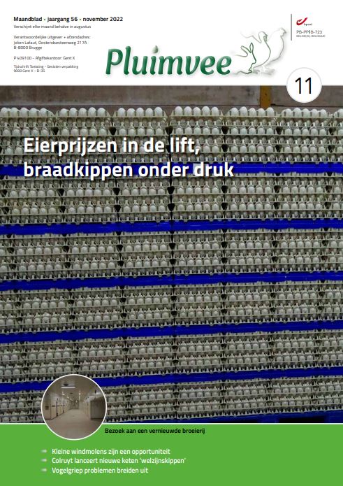 Inhoud komend  NOVEMBER nummer Pluimvee 