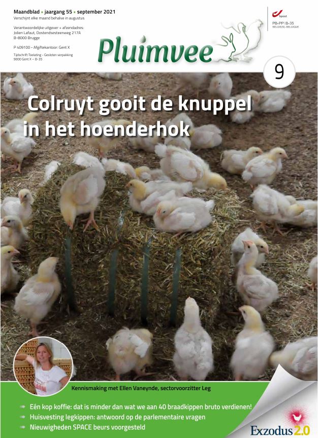 Inhoud komend SEPTEMBER nummer Pluimvee