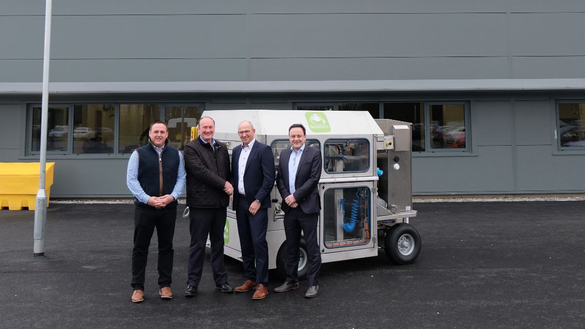 Integratie “Crown Chicken” eerste om Nestborn® toe te passen in Groot-Brittannië