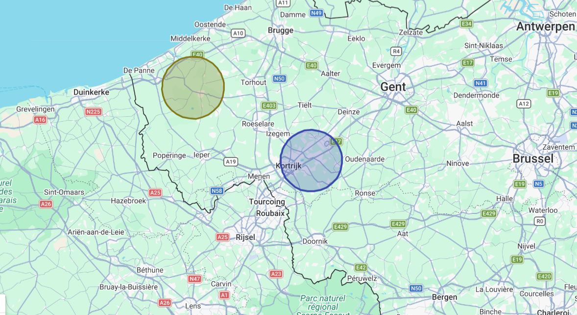 (+) Laatste onderzoeken in beperkingszone Veurne-Alveringem met gunstig resultaat afgerond