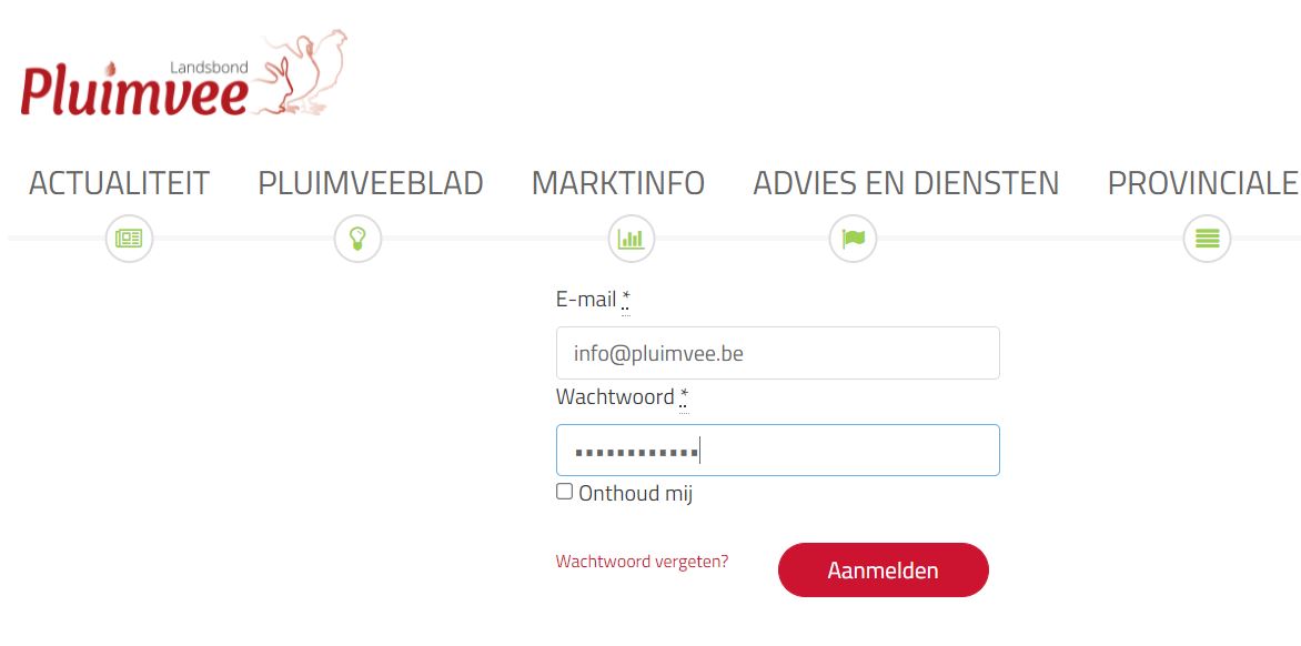 Landsbond Pluimvee voert enkele wijzigingen door op de website