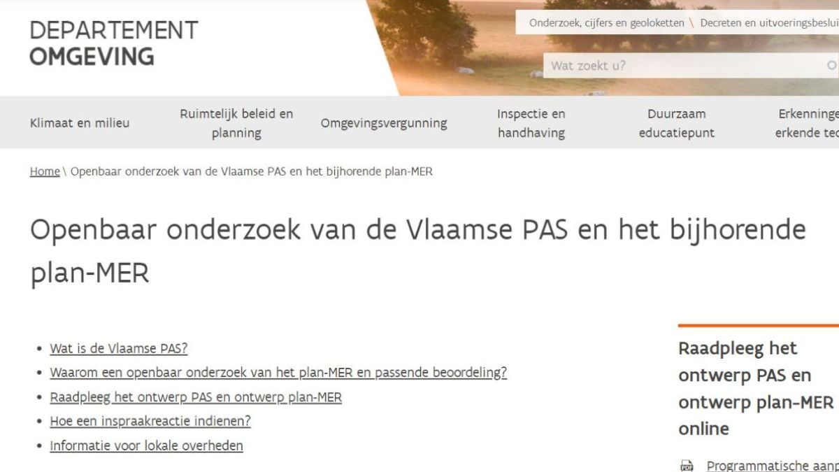Openbaar onderzoek stikstofakkoord vandaag van start