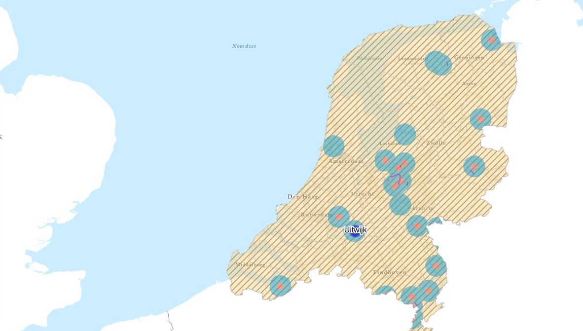 Vogelgriep vastgesteld in Uitwijk (NL)
