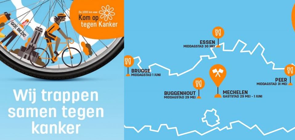 Wie trapt er met de Landsbond Pluimvee mee met KOM OP TEGEN KANKER? De Landsbond Pluimvee zoekt u!